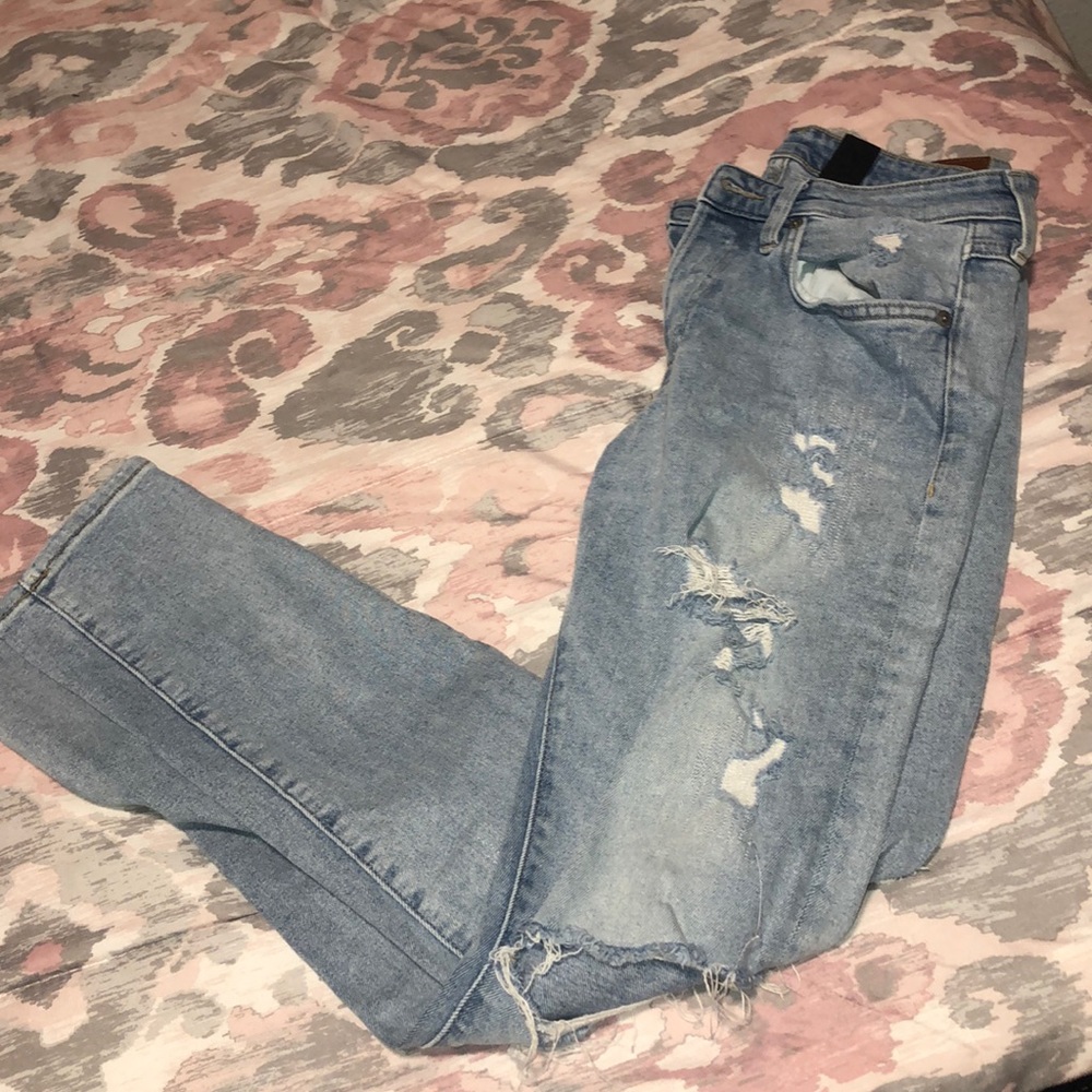 H&M distressed jeans